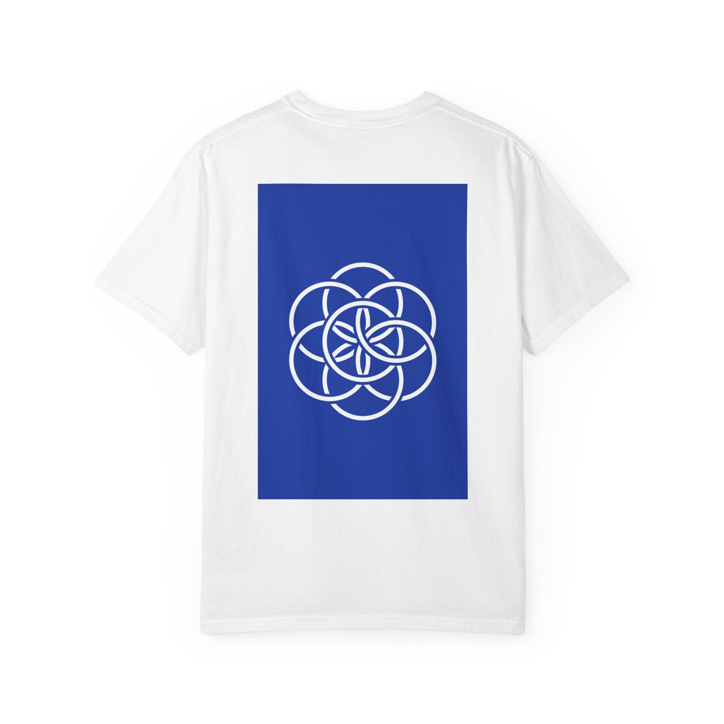 Earth Flag: Meaningful Unisex Garment-Dyed T-shirt. Minimalist Design/Maximalist Message. Thoughtful any Occasion Gift for Her/Him/They.