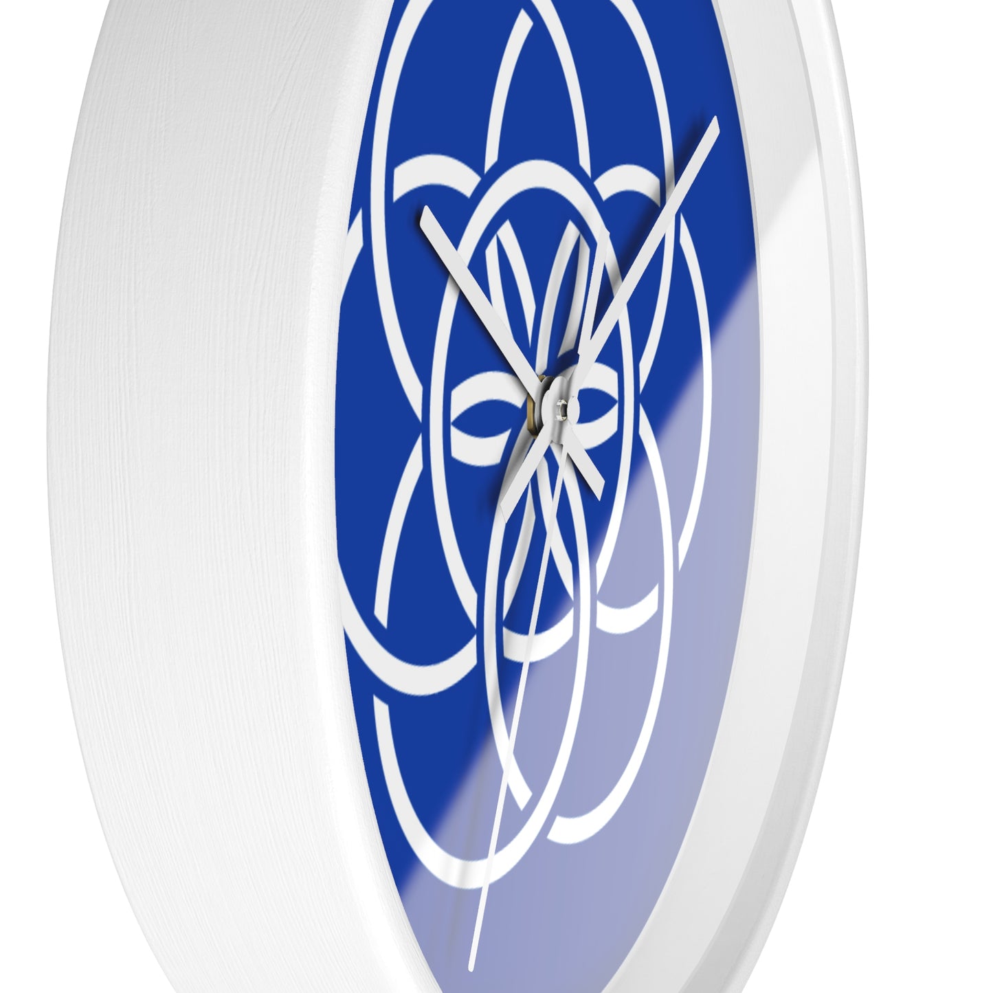 Earth Flag Wall Clock. This Clock Is More About Meaning Than About Time: Deliberately Difficult to Read. Thoughtful Gift for Him/Her/They.