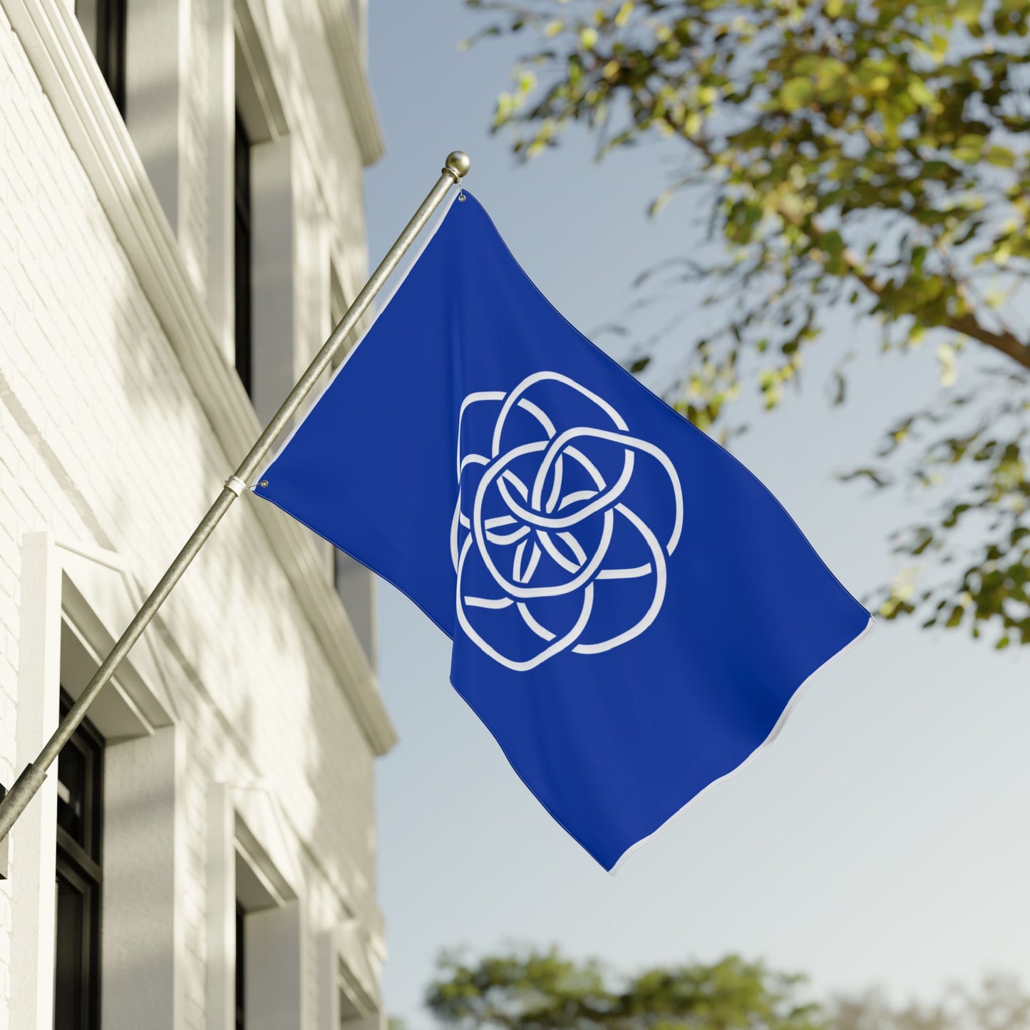 Earth Flag, Double Sided Decorative Flag, Garden Banner, Home Decor, Outdoor Flag, Unique Gift, Festival Decoration