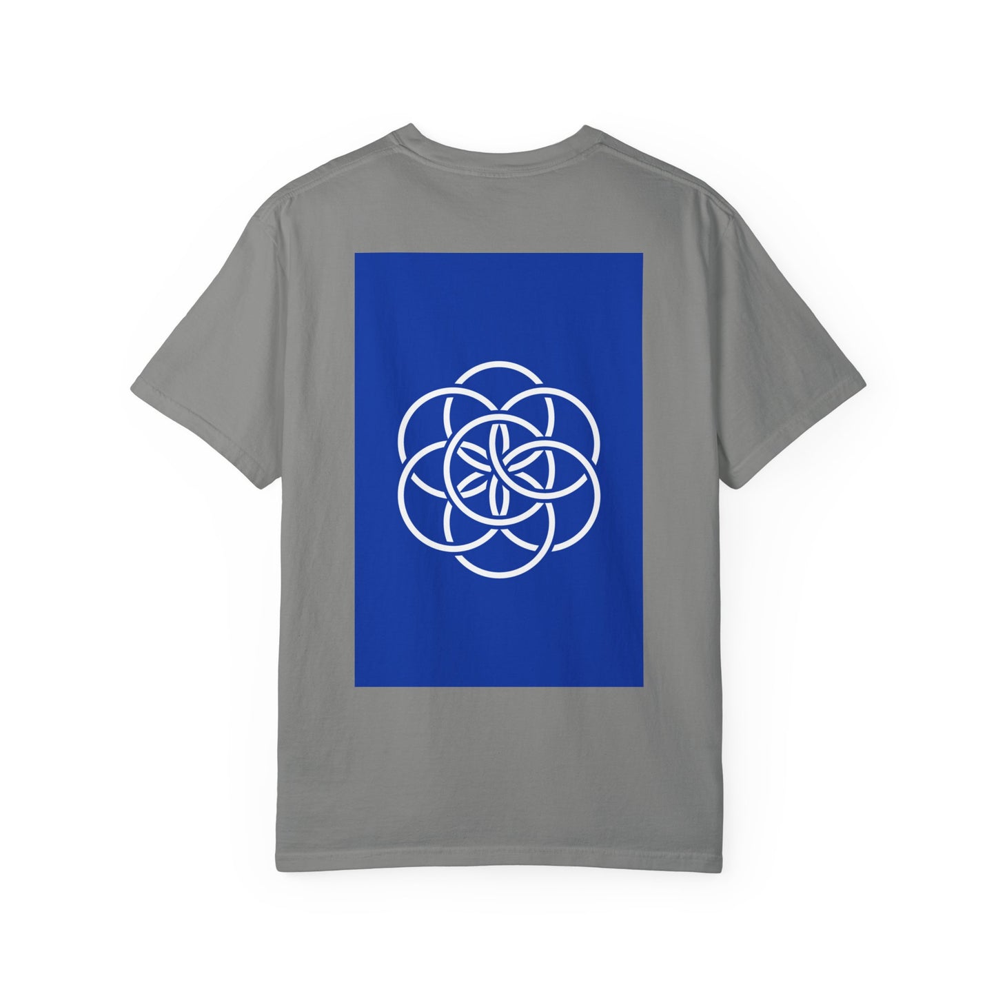 Earth Flag: Meaningful Unisex Garment-Dyed T-shirt. Minimalist Design/Maximalist Message. Thoughtful any Occasion Gift for Her/Him/They.