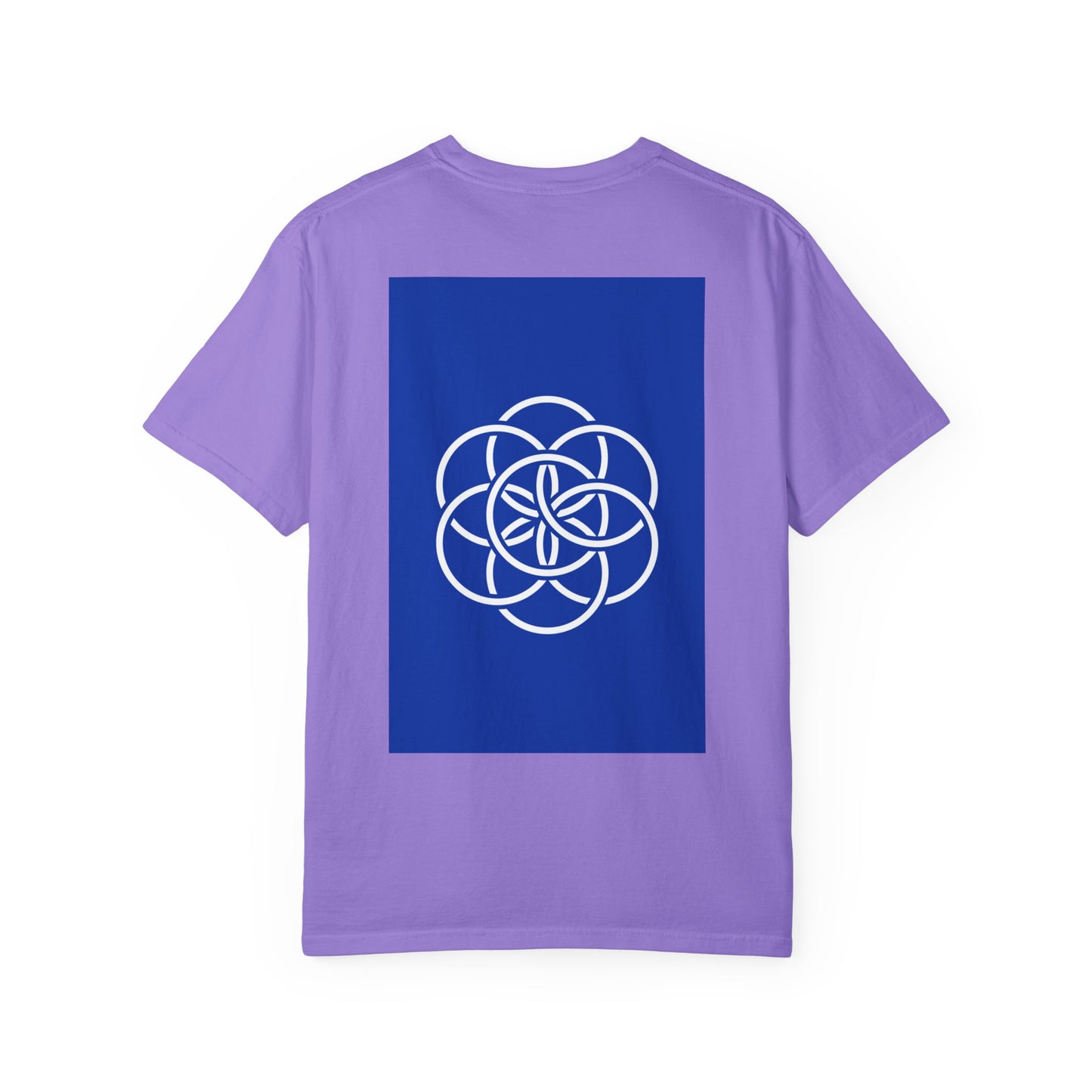 Earth Flag: Meaningful Unisex Garment-Dyed T-shirt. Minimalist Design/Maximalist Message. Thoughtful any Occasion Gift for Her/Him/They.