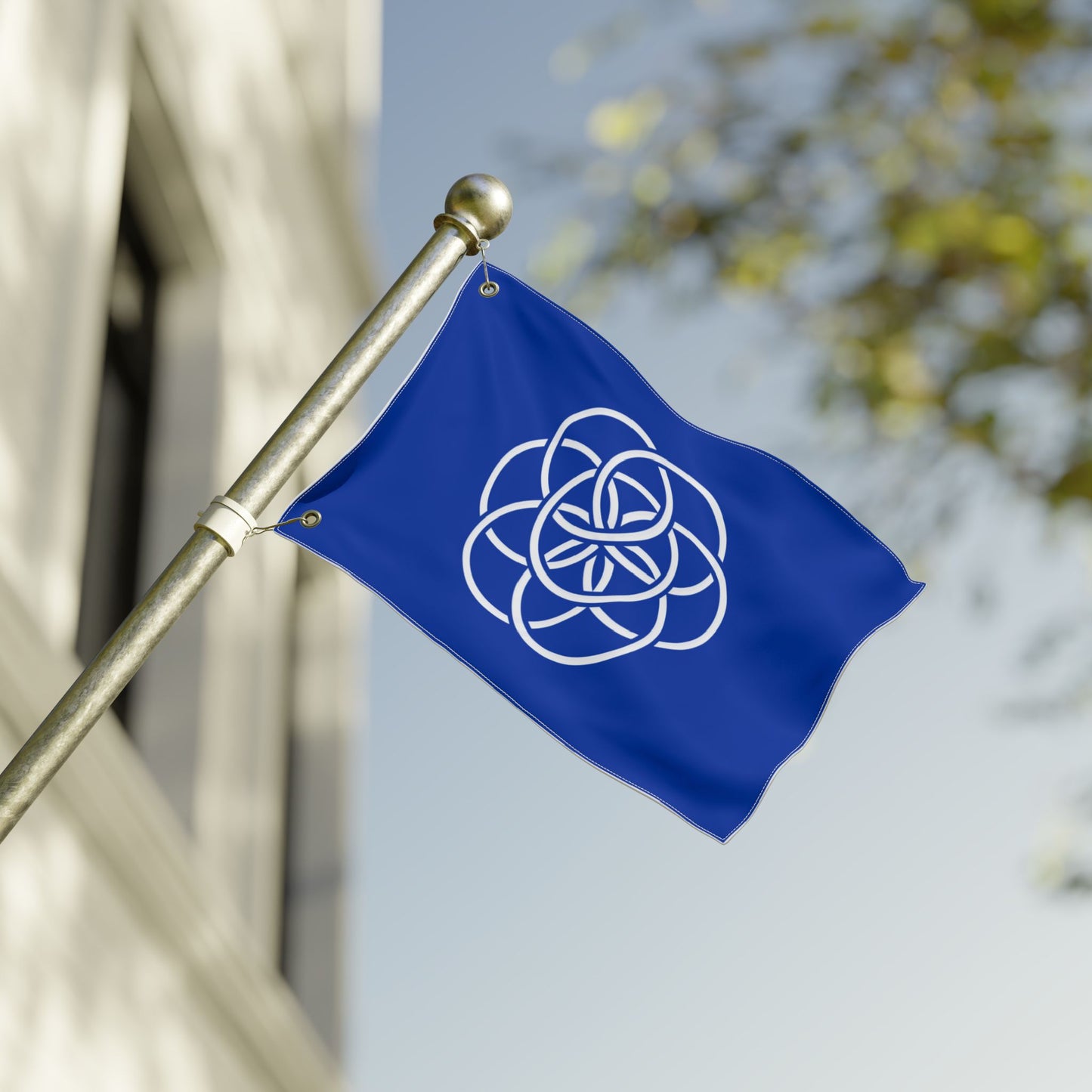 Earth Flag, Double Sided Decorative Flag, Garden Banner, Home Decor, Outdoor Flag, Unique Gift, Festival Decoration