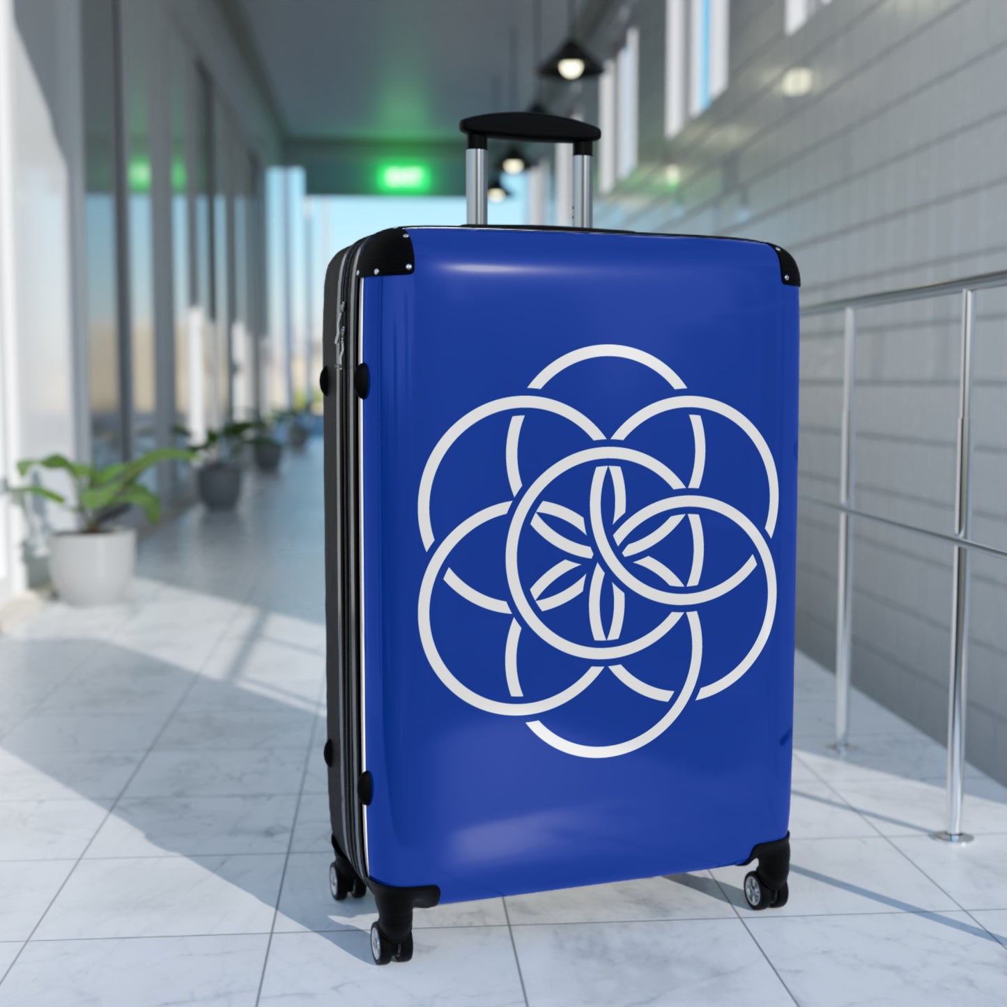 EARTH FLAG Design Lightweight Luggage, 3 Sizes, Large, Medium, Carry-On. Inspiring Bag for Travelers. Gift for Him, Gift for Her.