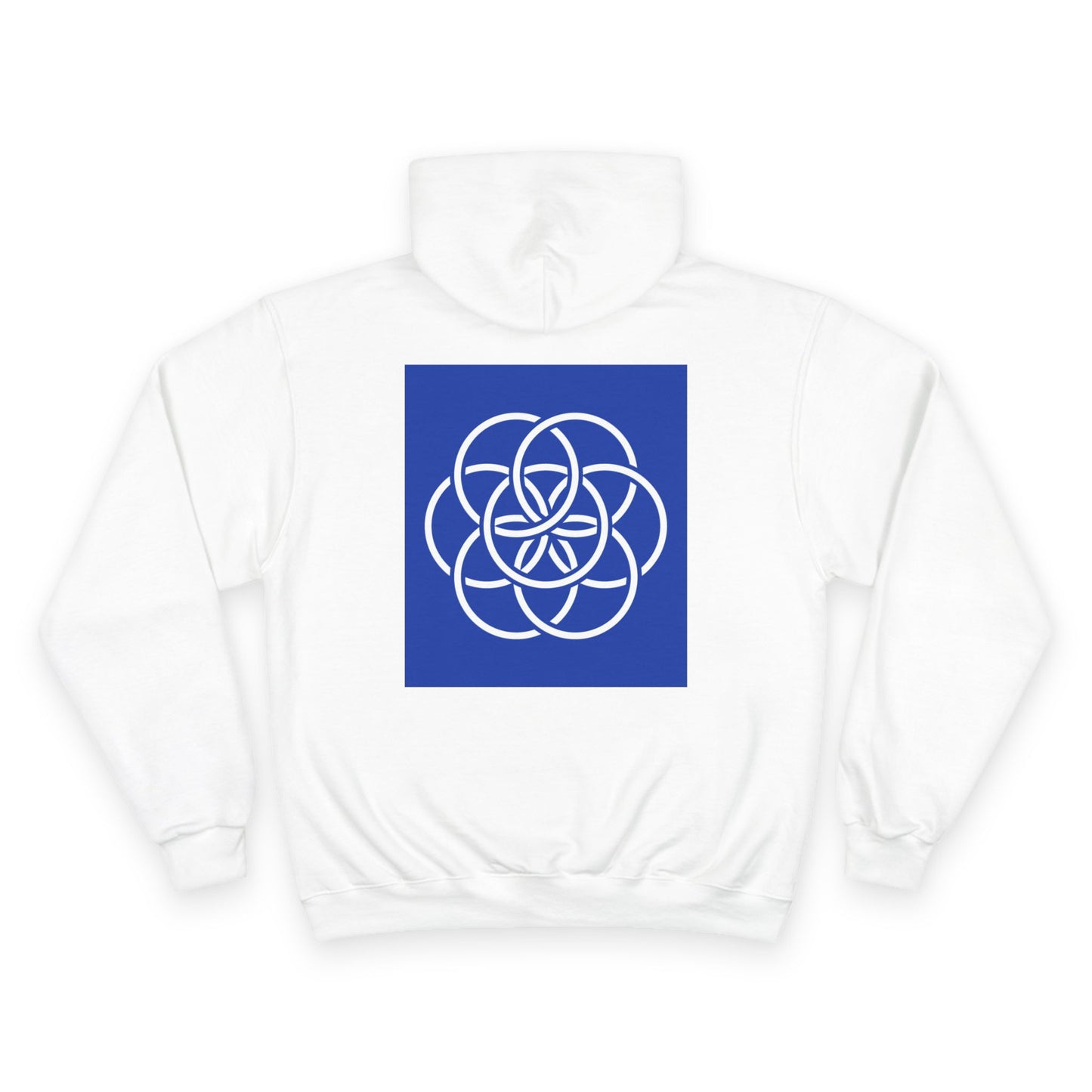 Champion Hoodie with Earth Flag Design, Cozy Sweatshirt, Casual Wear, Perfect for Relaxing or Outdoor Activities - Any Occasion Gift for Him/Her/Thay.