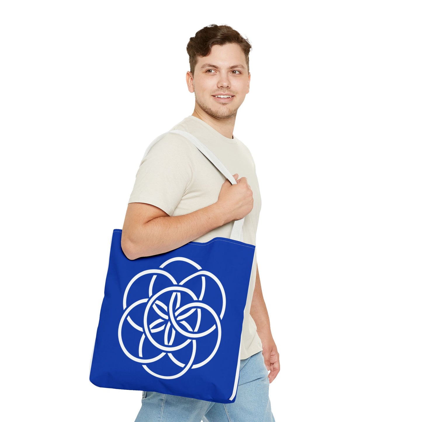 Earth Flag Tote Bag, Eco-Friendly Gift for Her,