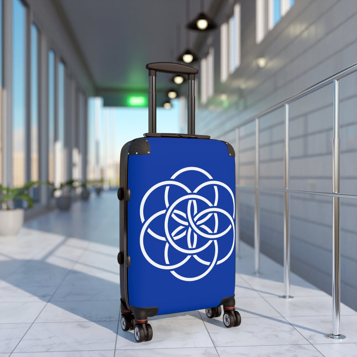 EARTH FLAG Design Lightweight Luggage, 3 Sizes, Large, Medium, Carry-On. Inspiring Bag for Travelers.  Gift for Him, Gift for Her.