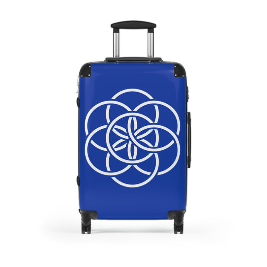 EARTH FLAG Design Lightweight Luggage, 3 Sizes, Large, Medium, Carry-On. Inspiring Bag for Travelers.  Gift for Him, Gift for Her.