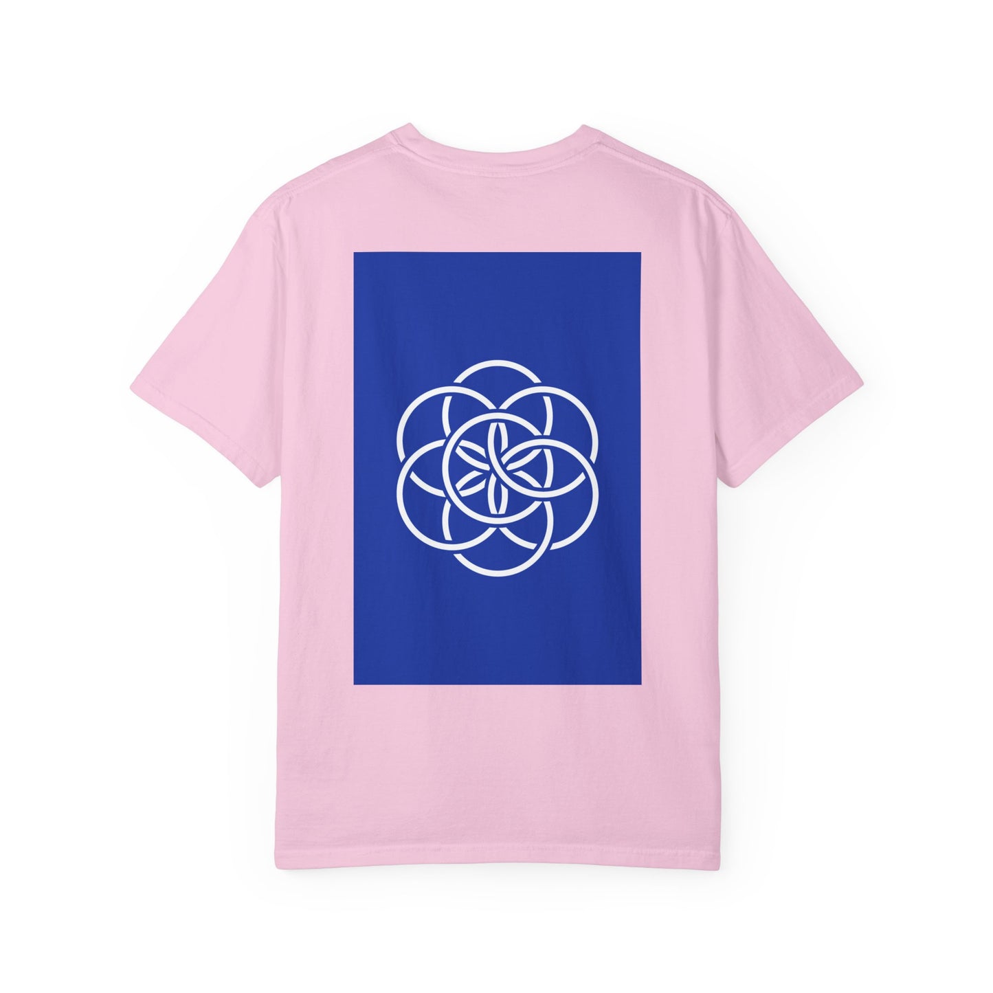 Earth Flag: Meaningful Unisex Garment-Dyed T-shirt. Minimalist Design/Maximalist Message. Thoughtful any Occasion Gift for Her/Him/They.