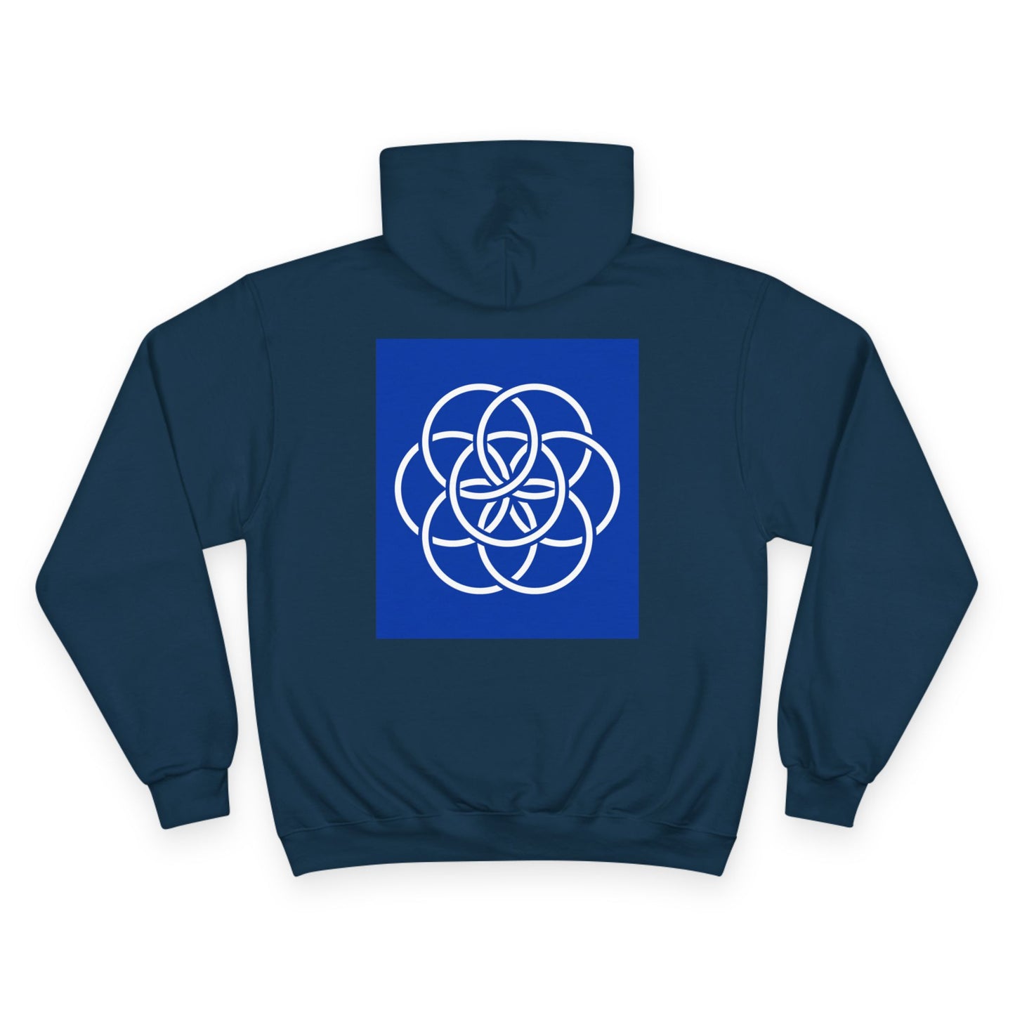 Champion Hoodie with Earth Flag Design, Cozy Sweatshirt, Casual Wear, Perfect for Relaxing or Outdoor Activities - Any Occasion Gift for Him/Her/Thay.