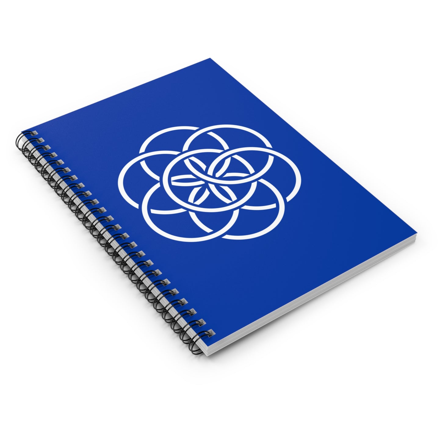 Earth Flag Spiral Notebook, Ruled Lines, Elegant Journal for Writing Memorable Messages & More. Any Occasion Gift for Her/Him/They/Mom.