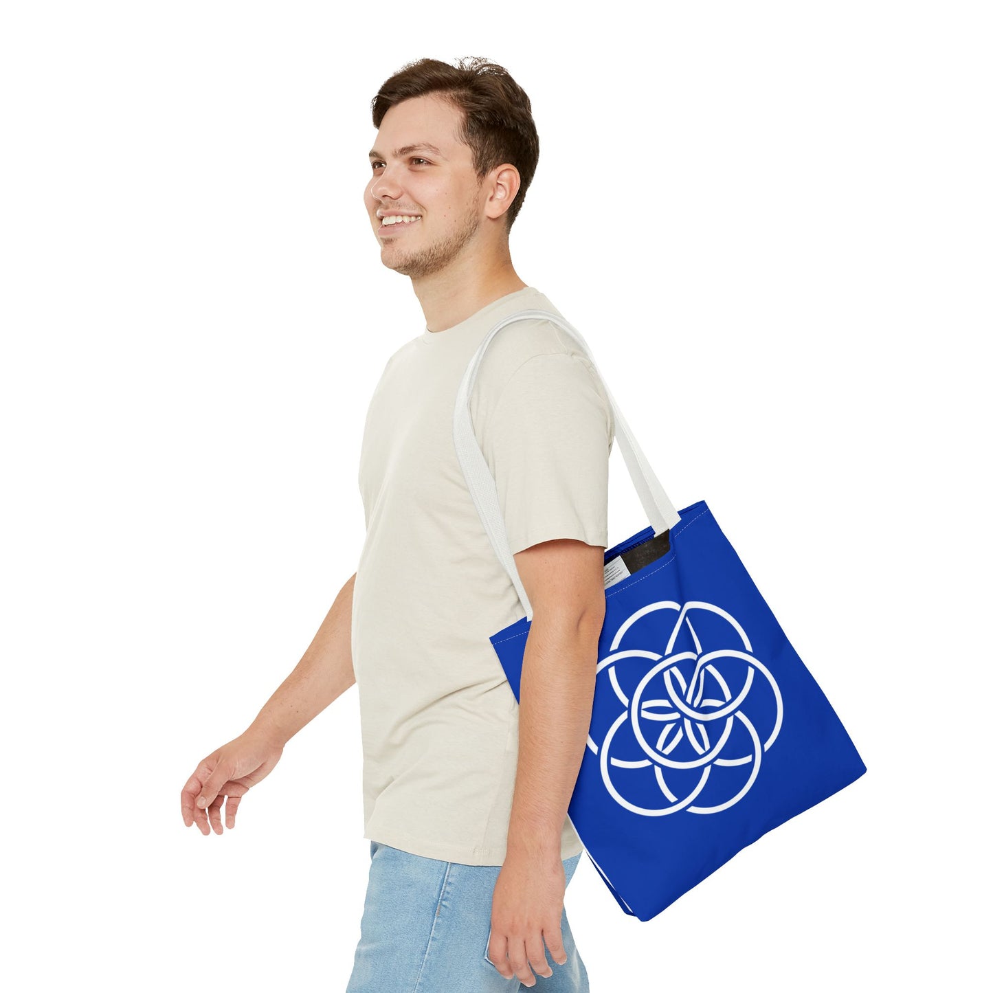 Earth Flag Tote Bag, Eco-Friendly Gift for Her,