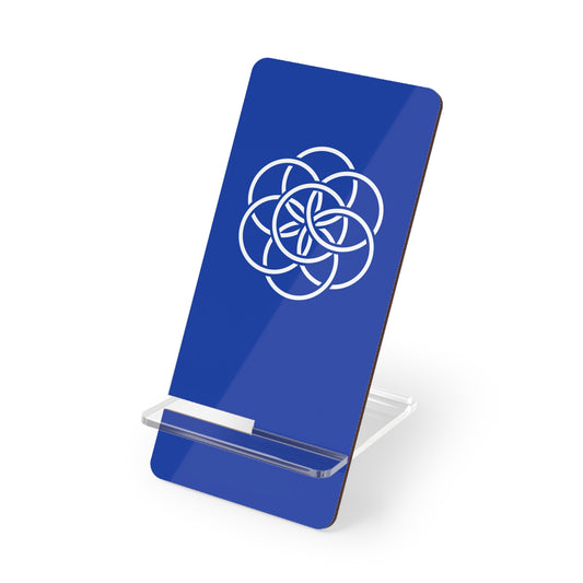 Smartphone Stand, Earth Flag Design - Meaningful Office Decor/Desk Organizer - Thoughtful Any Occasion Gift for Techies/for Him/Her/They.