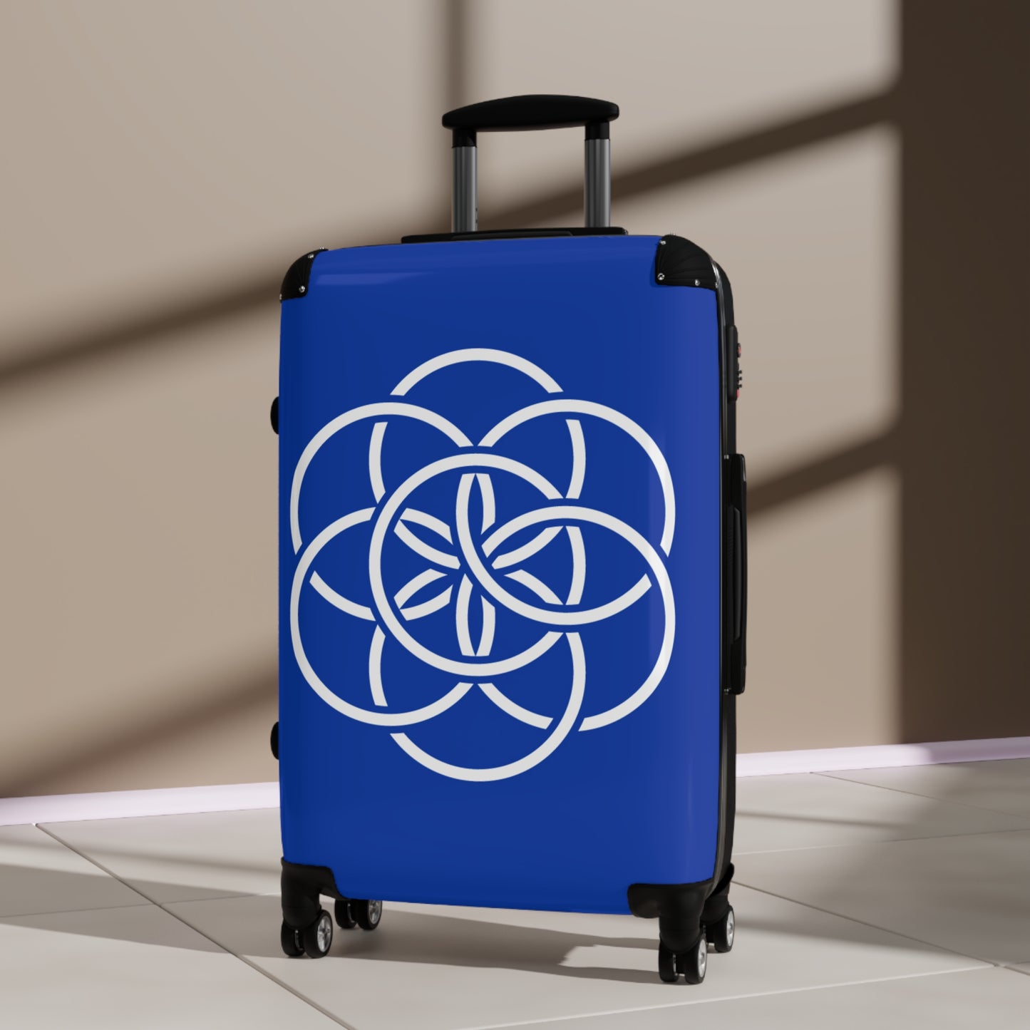 EARTH FLAG Design Lightweight Luggage, 3 Sizes, Large, Medium, Carry-On. Inspiring Bag for Travelers.  Gift for Him, Gift for Her.