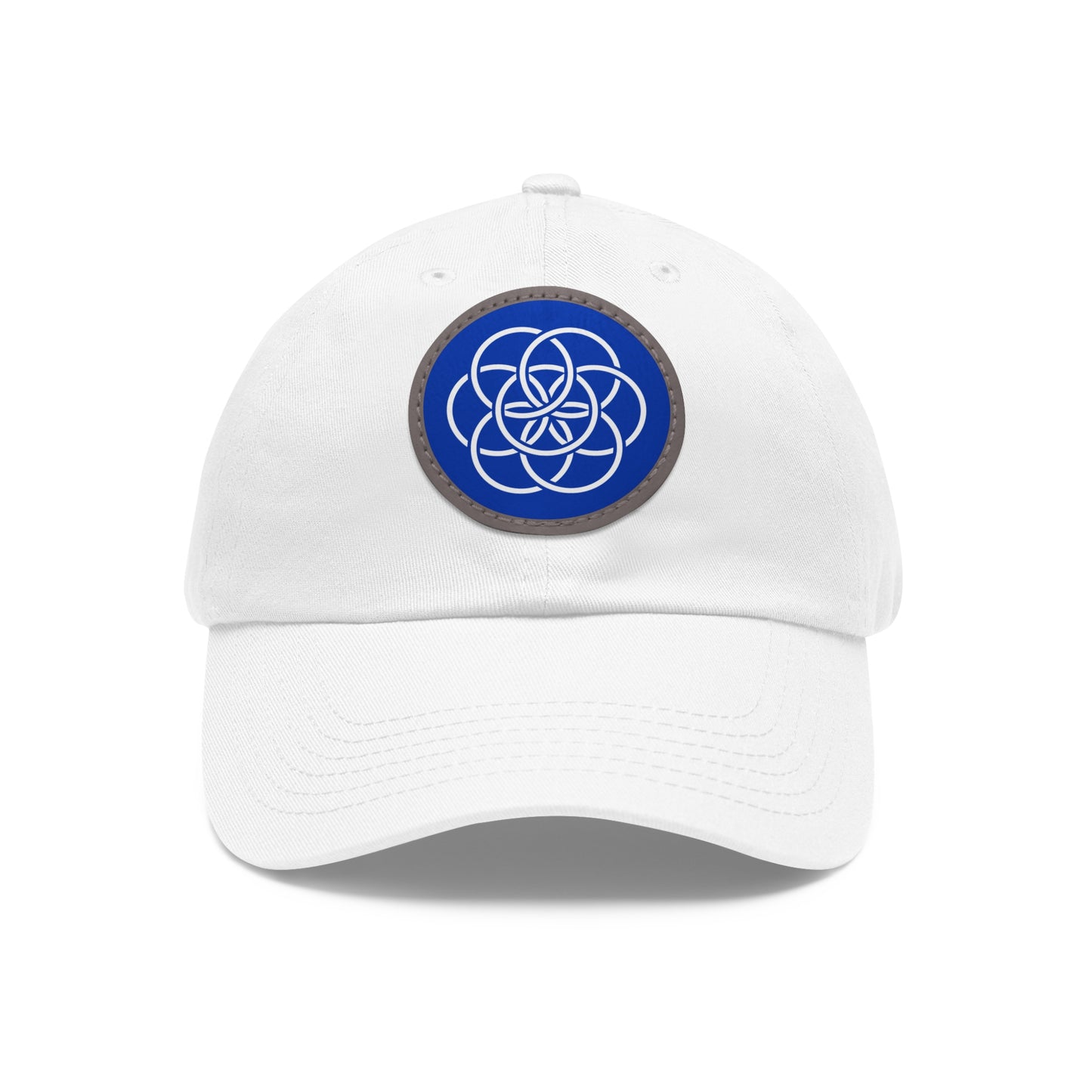 EARTH FLAG Leather Patch on Unisex Cap - A Hat with Meaning - Ideal in Every Season - Any Occasion Gift for Him, Gift for Her.