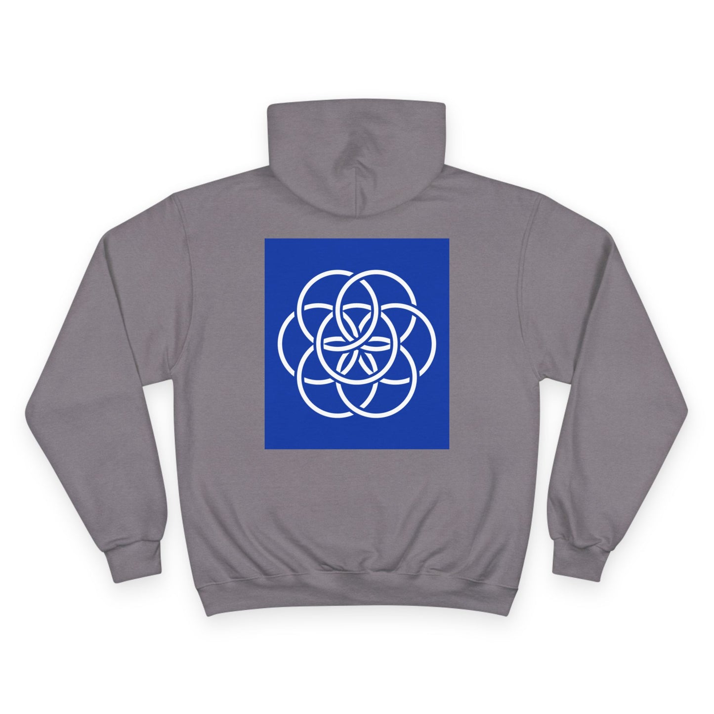 Champion Hoodie with Earth Flag Design, Cozy Sweatshirt, Casual Wear, Perfect for Relaxing or Outdoor Activities - Any Occasion Gift for Him/Her/Thay.