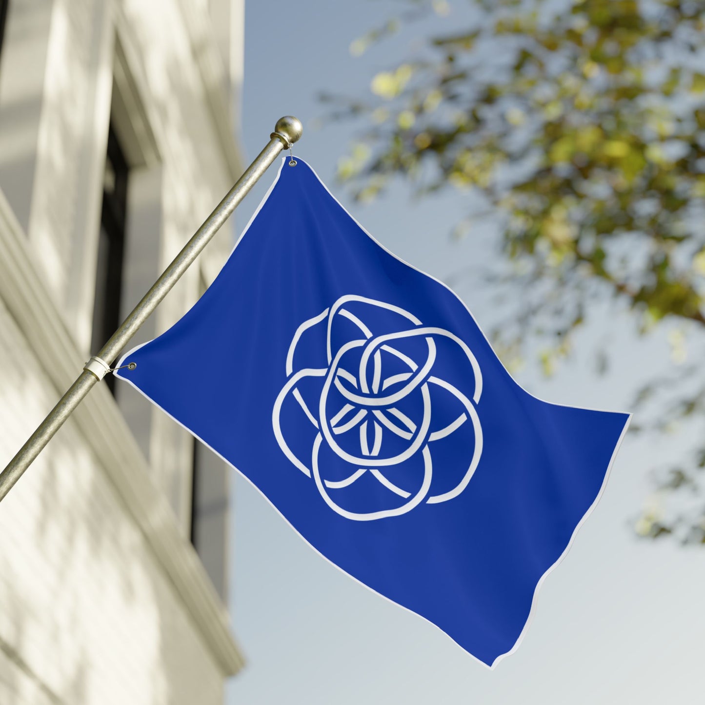 Earth Flag, Double Sided Decorative Flag, Garden Banner, Home Decor, Outdoor Flag, Unique Gift, Festival Decoration