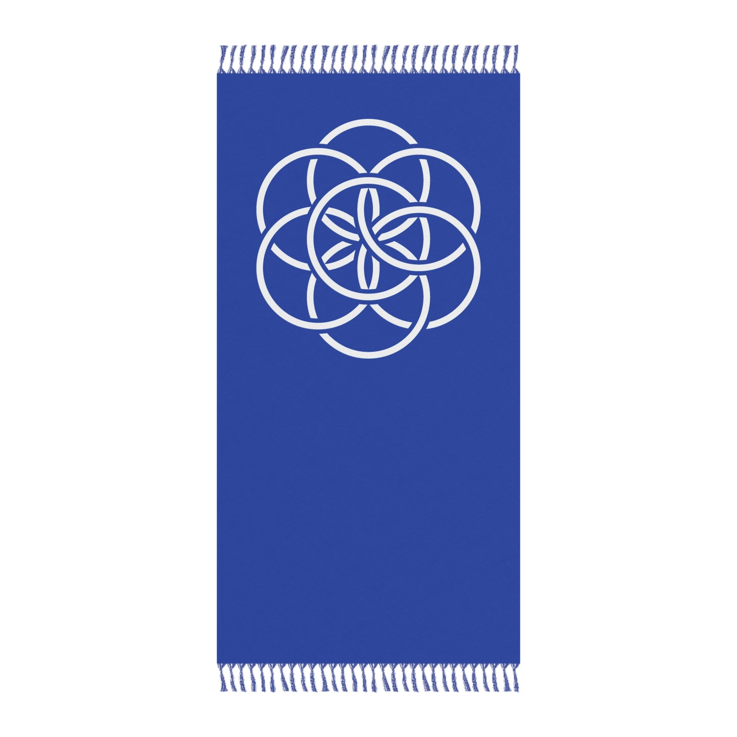 Earth Flag, 38" x 81"  Swarth Yourself in This Gorgeous Fringed Flag Cloth -  Beach/Home/Travel, Any Occasion Gift for Her/Him/They.