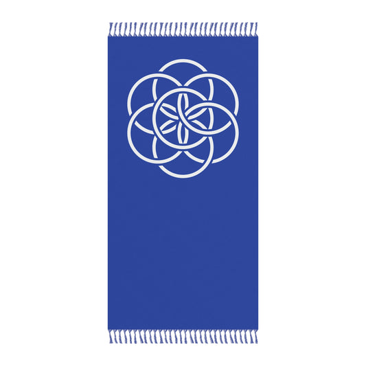 Earth Flag, 38" x 81"  Swarth Yourself in This Gorgeous Fringed Flag Cloth -  Beach/Home/Travel, Any Occasion Gift for Her/Him/They.