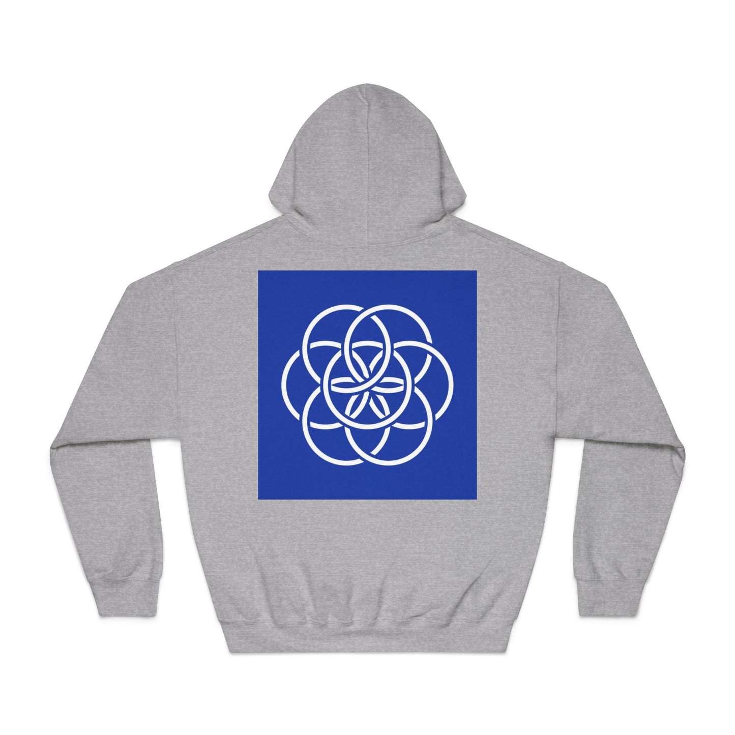 Earth Flag Design, Simple/Profound Meaning - Comfy Unisex Hoodie, Cozy Anytime Gift for Him/Her/They.