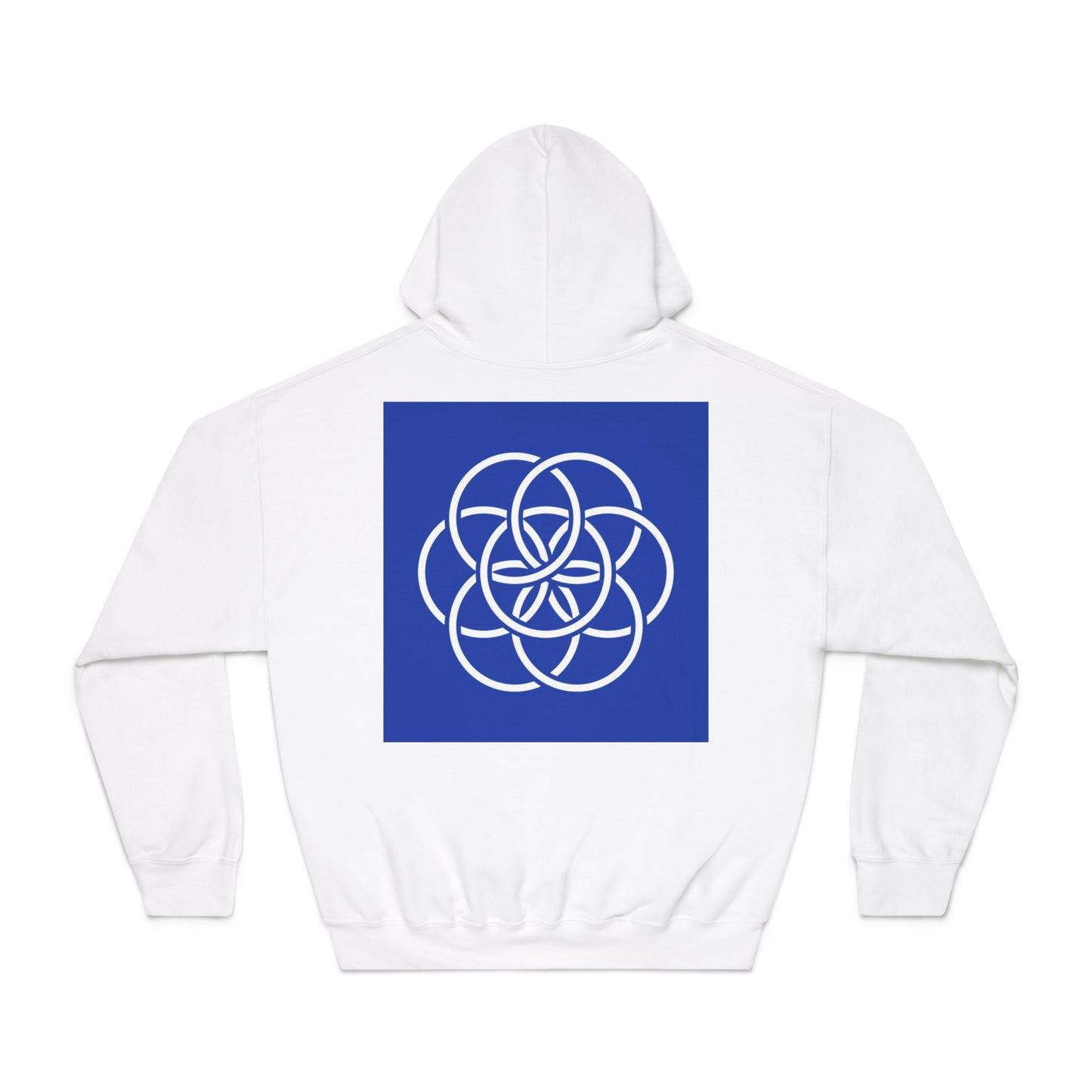Earth Flag Design, Simple/Profound Meaning - Comfy Unisex Hoodie, Cozy Anytime Gift for Him/Her/They.