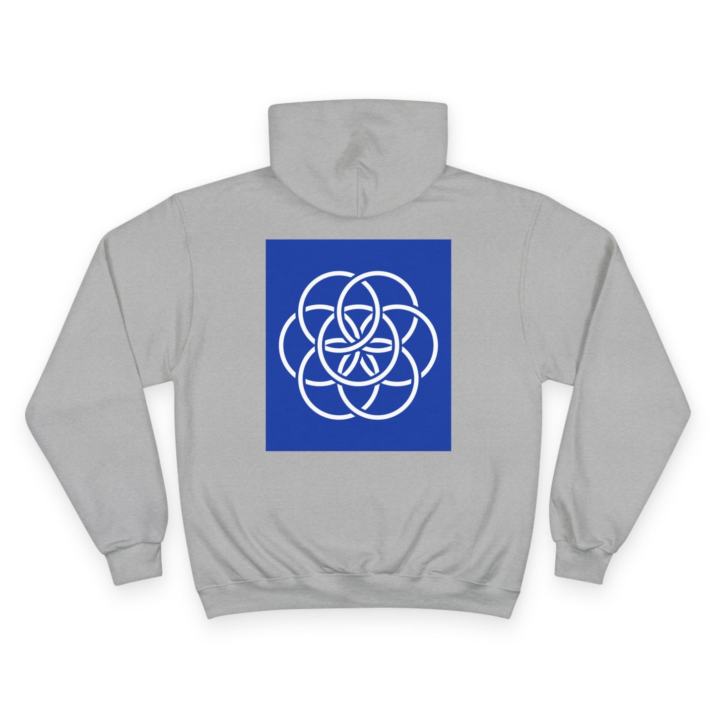 Champion Hoodie with Earth Flag Design, Cozy Sweatshirt, Casual Wear, Perfect for Relaxing or Outdoor Activities - Any Occasion Gift for Him/Her/Thay.