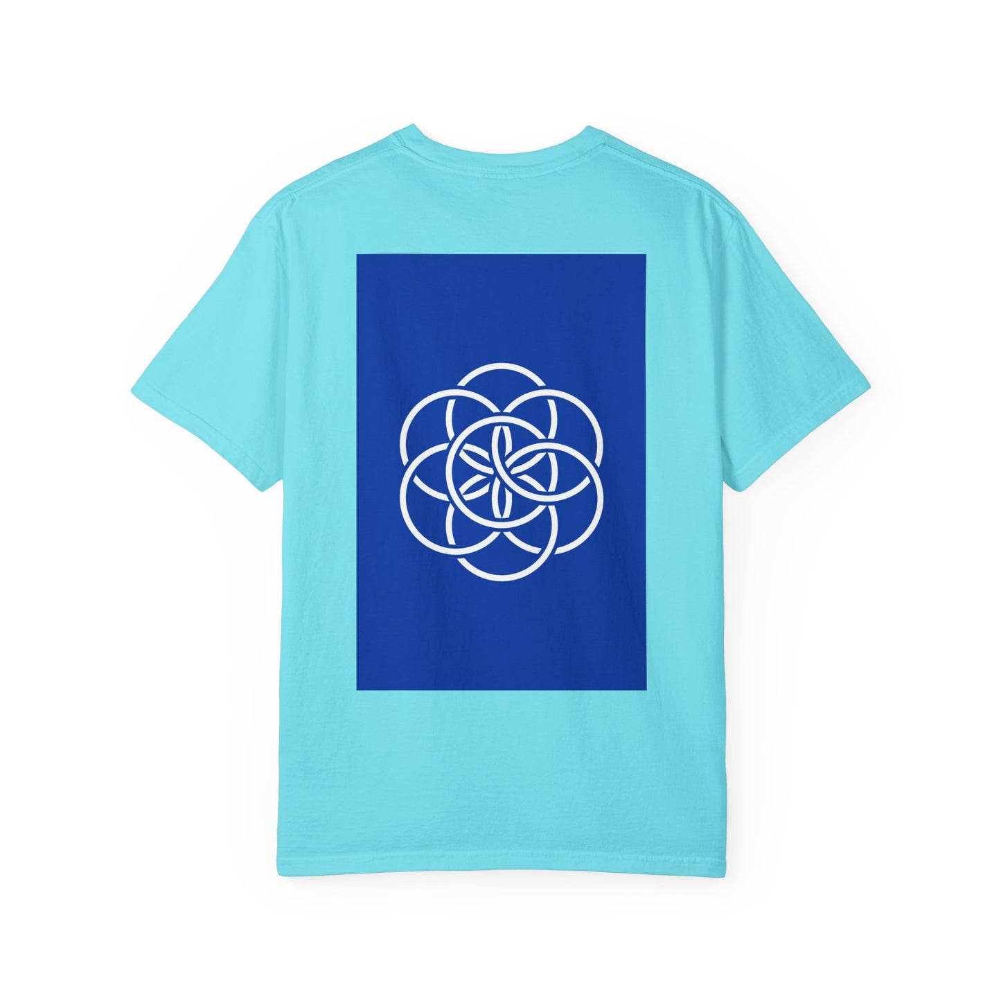 Earth Flag: Meaningful Unisex Garment-Dyed T-shirt. Minimalist Design/Maximalist Message. Thoughtful any Occasion Gift for Her/Him/They.