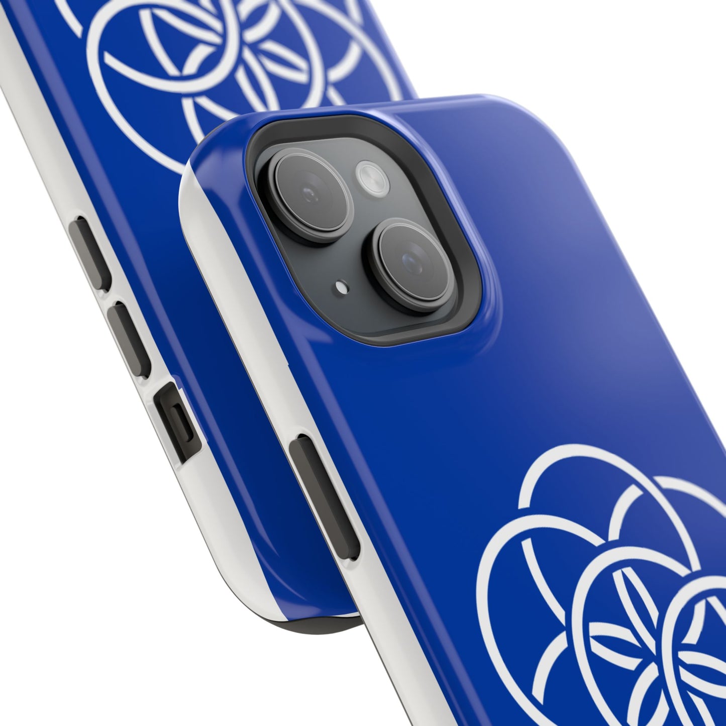 Earth Flag Impact-Resistant iPhone 15 Phone Case/Durable Phone Protector.
