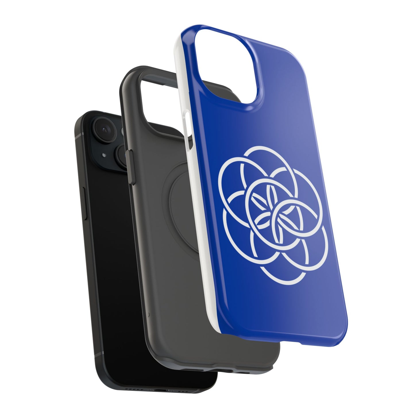 Earth Flag Impact-Resistant iPhone 15 Phone Case/Durable Phone Protector.